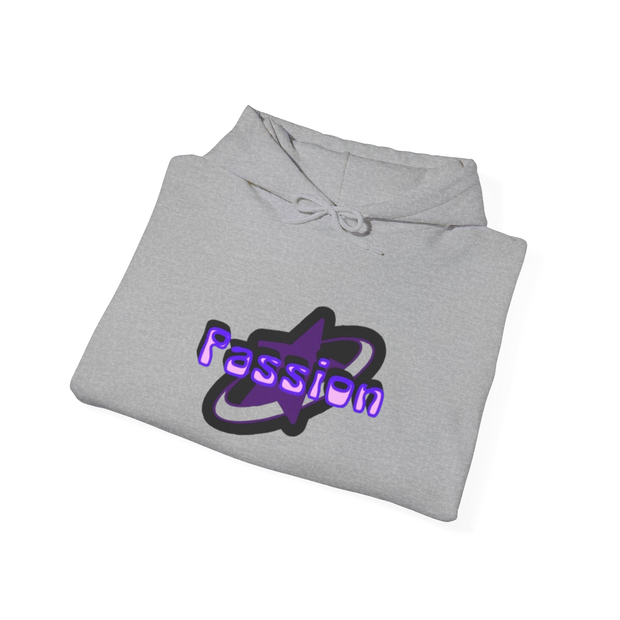Passion Graphic Hoodie, Cozy Sweatshirt for Comfy Days