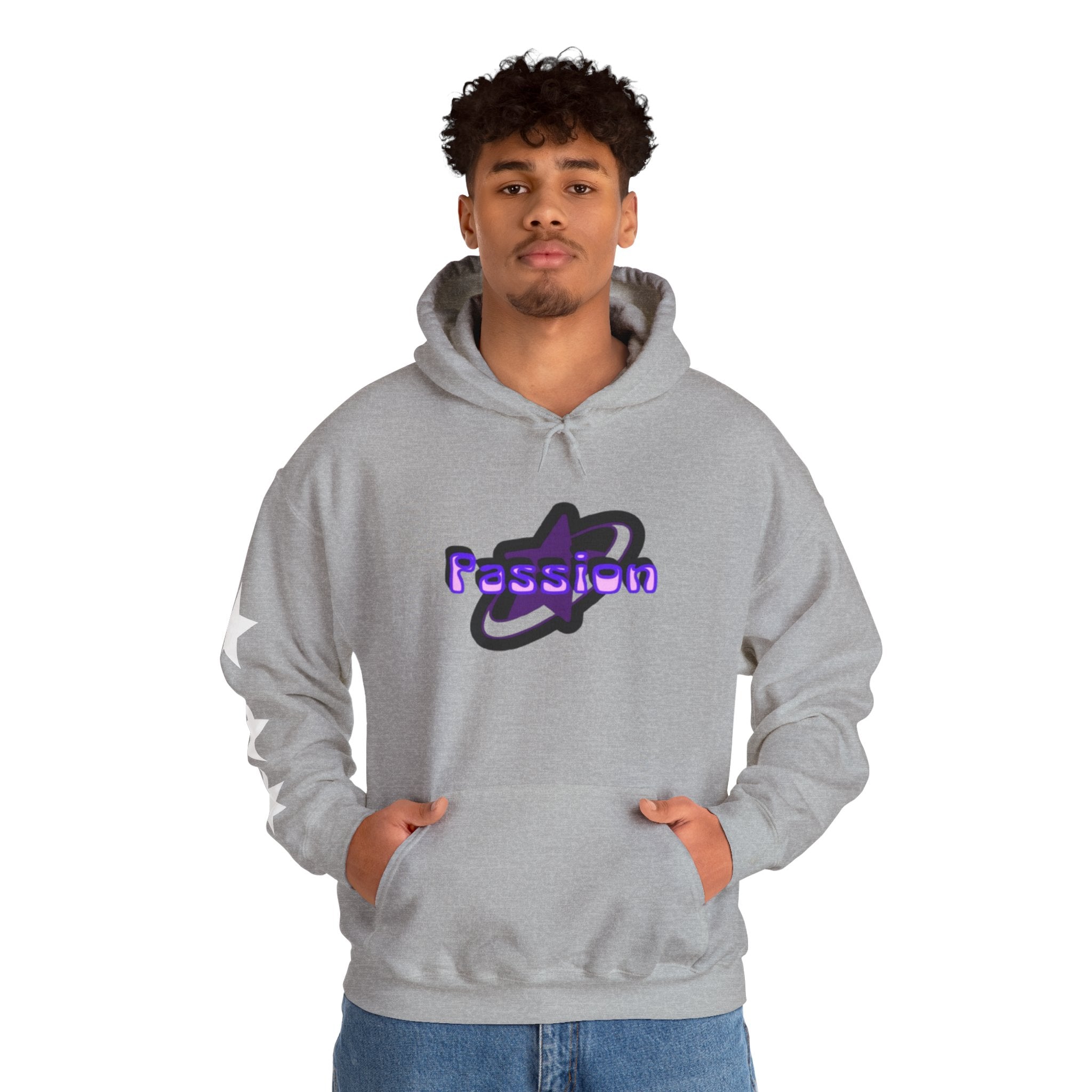 Passion Graphic Hoodie, Cozy Sweatshirt for Comfy Days