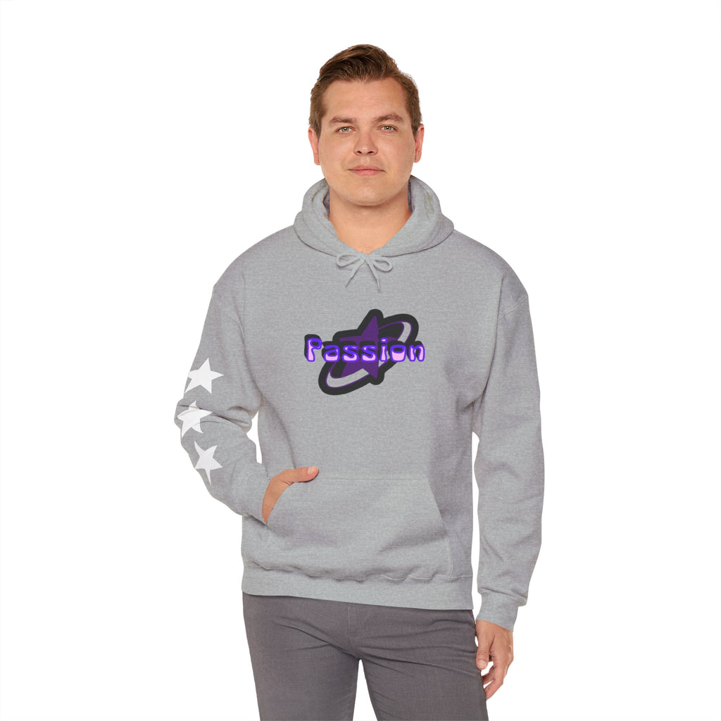 Passion Graphic Hoodie, Cozy Sweatshirt for Comfy Days